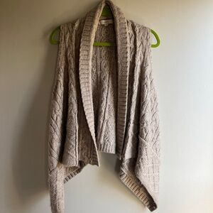 50% Wool Knitted Vest Loft size L/XL